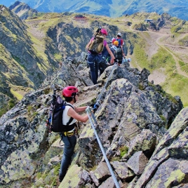 Découverte Via Ferrata et Visite de la Grotte des Demoiselles