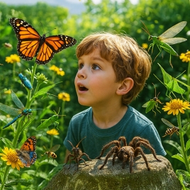 Le monde des insectes - Journée a Micropolis (SLVie 4 Costières)