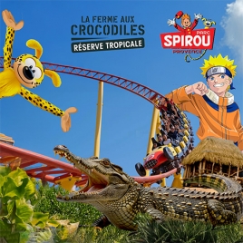 Week-end 4/14 ans...et leur famille - La Ferme aux Crocodiles et Parc Spirou  (SLVie Hérault)
