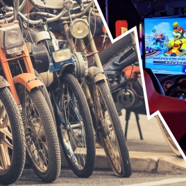 Journée rétro : Balade en mobylettes Rétrogaming (SLVie 8 petite Camargue)