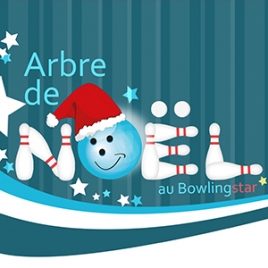 Arbre de Noël au Bowling Star de Montpellier (Slvie 1 - 2 -7-9)